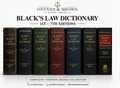 Black Law Dictionary Volumes 1-7